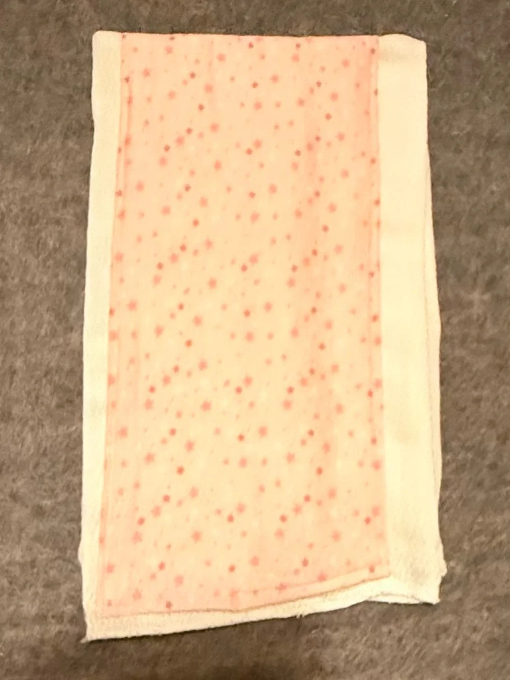 Handmade Baby Burp Cloths - Set of 3